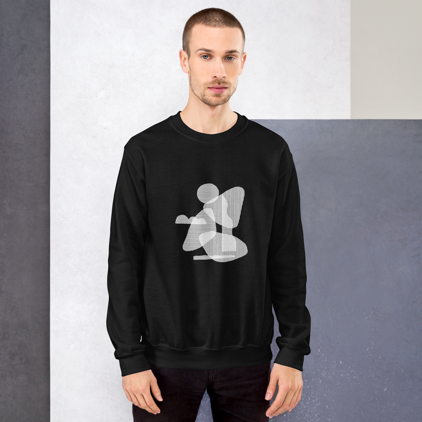 Unisex Abstract "Radiophonik I" Sweatshirt